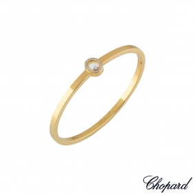 Chopard Yellow Gold Happy Diamonds Bangle 85/3875-20